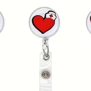 New Nurse Retractable Badge Reel Holder